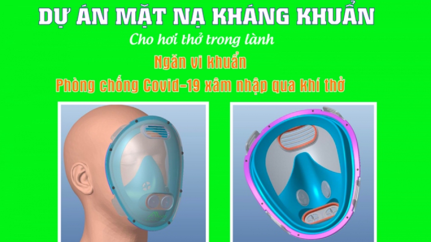 An Land chuẩn bị cho ra mắt mặt nạ kháng khuẩn trong suốt